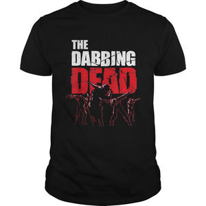 The Dabbing Dead Zombie Walking Dab Halloween Gift Shirt